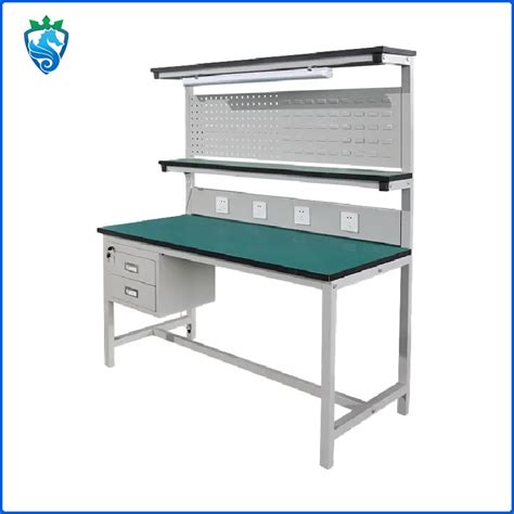 Anti Static Aluminium Profile Workbench With Light Maintenance Packing