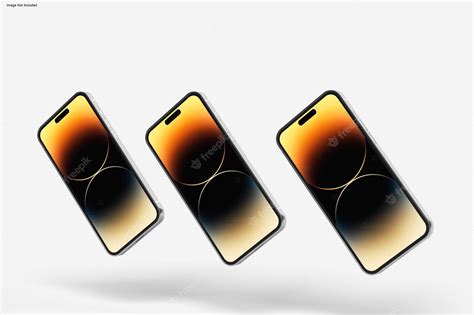 Premium Psd Phone 14 Mock Up
