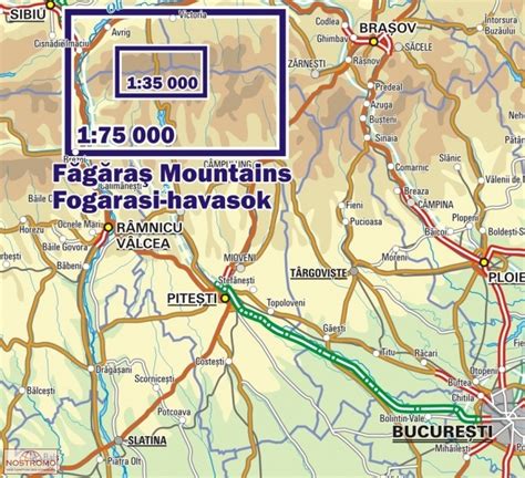 Fagaras Cartes De Randonn E Schubert Franzke Nostromoweb