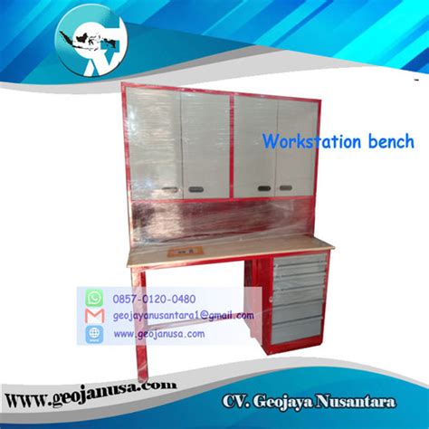 Jual Bench Meja Kerja Industri Bengkel Workstation Workshop Table