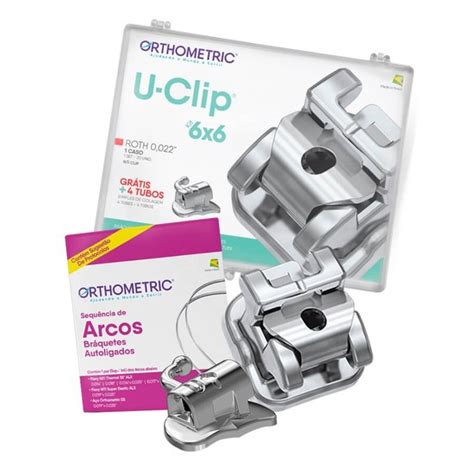 Orthometric Brackets Kit U Clip Roth Brackets Met Licos