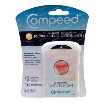 Compeed Patch Boutons De Fi Vre Total Care Nuit Patch Vente En Ligne