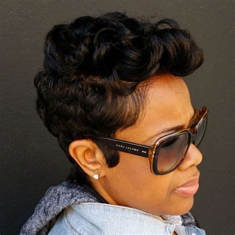 60 Great Short Hairstyles for Black Women to Try This Year | Curly ...