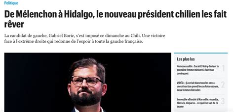 Fdesouche Est Une Revue De Presse On Twitter Au Chili Les