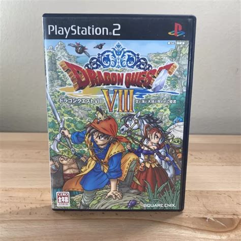 DRAGON QUEST VIII 8 PS2 Playstation 2 Japon D Occasion Complet Avec