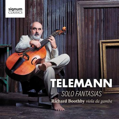 Georg Philipp Telemann Fantasien für Viola da gamba solo Nr 1 12 CD