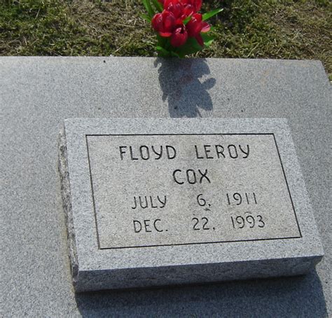 Floyd Leroy Cox 1911 1993 Find A Grave Memorial