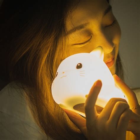 Silicone Cat Led Night Light