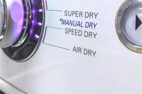 What Is The Air Dry Or Air Fluff Setting On A Tumble Dryer