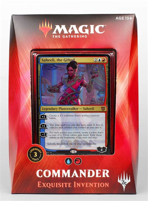 MTG - Magic the Gathering Commander Deck 2018 - Exquisite Invention ...