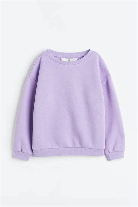 Sweatshirt Light Purple Kids Handm Gb Clothes Girl Outfits