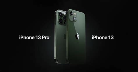اپل از رنگ سبز آیفون 13 و آیفون 13 پرو رونمایی کرد: براق و مات به سبک ...