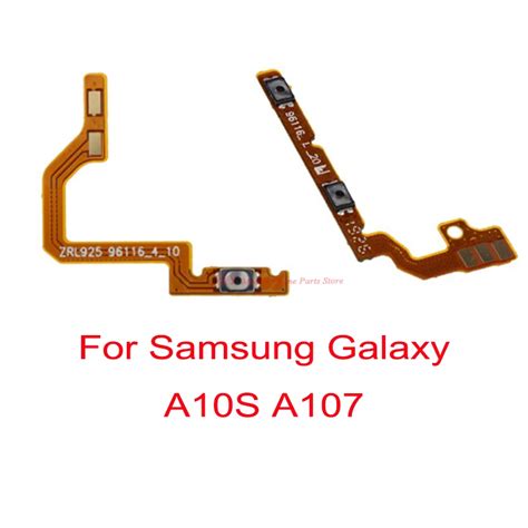 Volume Power Switch Key Side Button Flex Cable Spare Parts For Samsung Galaxy A10s A107 Power