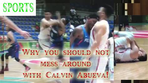 Reverse Angle If You Re A Bad Boy Don T Do That To Calvin Abueva