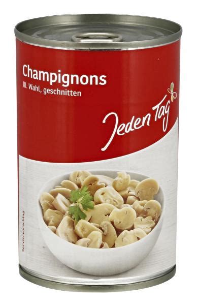 Jeden Tag Champignons Geschnitten Iii Wahl Online Kaufen Bei Mytime De