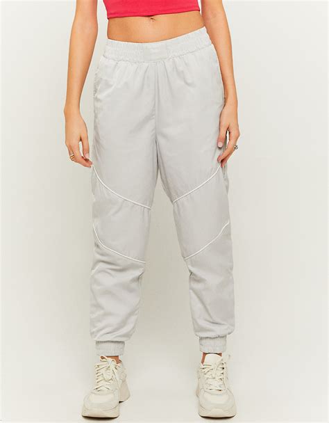 Graue Basic Sporty Jogginghose TALLY WEiJL Deutschland