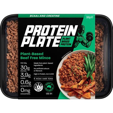 Protein Plate Plant Based Beef Free Mince G Woolworths