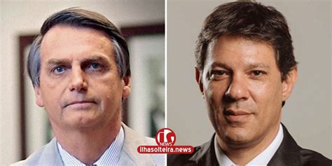 Eleições 2018 Bolsonaro e Haddad fazem 2º turno candidato do PSL tem