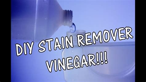 DIY #172 How To Remove Carpet Stain (& Odor) with just Vinegar - YouTube