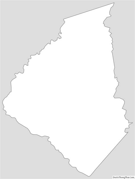 Map of Oconee County, South Carolina - Thong Thai Real