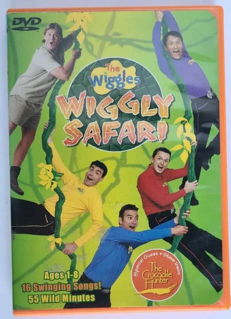 THE WIGGLES - Wiggly Safari [DVD] The Wiggles, Steve Irwin DVD Used ...