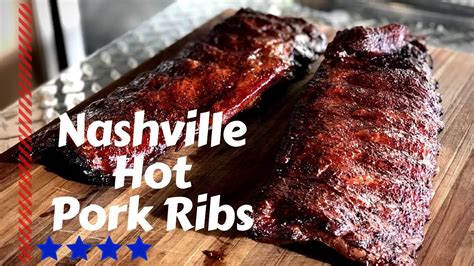 Nashville Hot Pork Ribs On The Pit Barrel Cooker Youtube