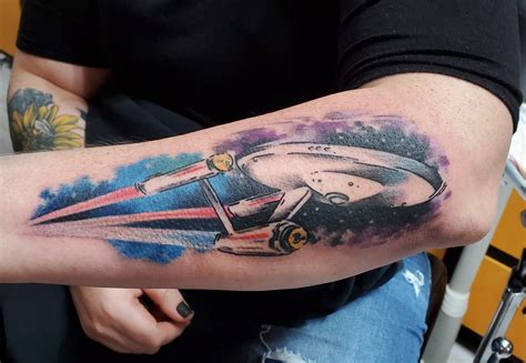 Star Trek Tattoo Tatuajes Tatuajes Florales Tatuajes De Galaxias