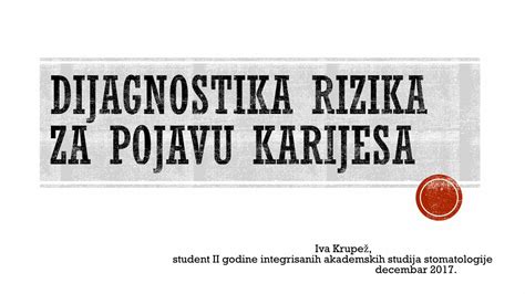 PDF Iva Krupež student II godine integrisanih akademskih