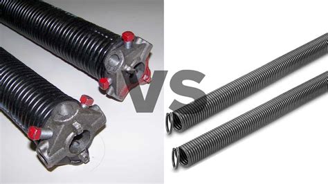 Types Of Garage Door Springs - Extension Vs Torsion