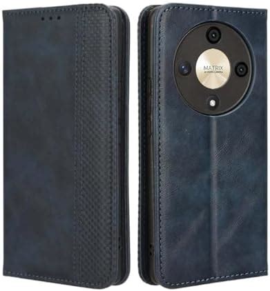 PEIYE Leather Wallet Case For Honor Magic 6 Lite 5G Honor X9b Flip