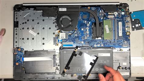 Hp Pavilion Laptop Disassembly Take Apart Teardown Off