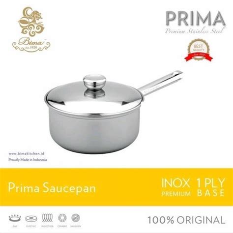 Jual Panci Susu Gagang Bima Prima 16 Cm Stainless Steel Shopee Indonesia