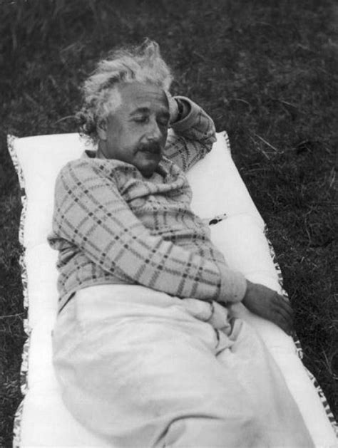 Physics In History On Twitter Albert Einstein Taking A Nap In His