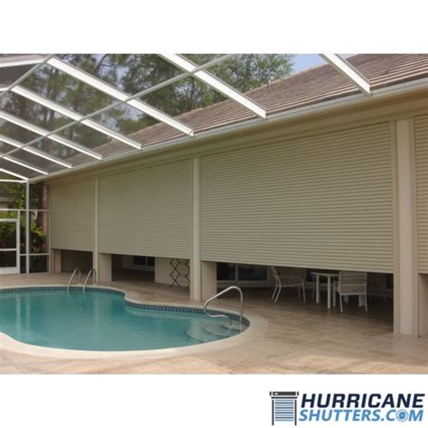 Rolling Hurricane Shutter System 55mm End Retention Hurricane