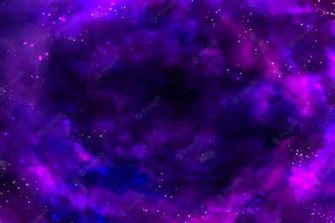 Free Vector | Watercolor galaxy background