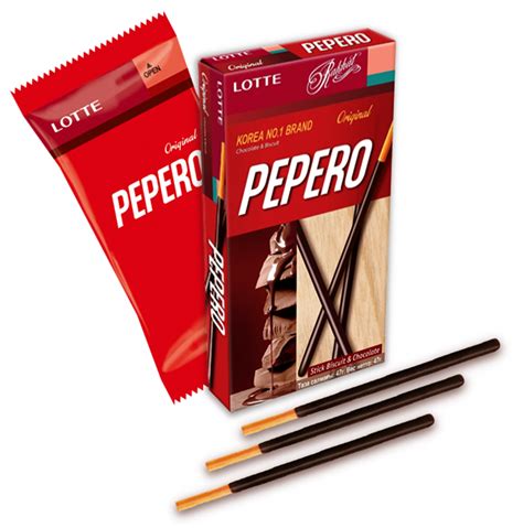 Pepero Original Lotte 롯데 빼빼로 오리지널 47g Kj Market