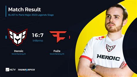 Hltv Org On Twitter Heroicgg Take Down Fazeclan With A Score