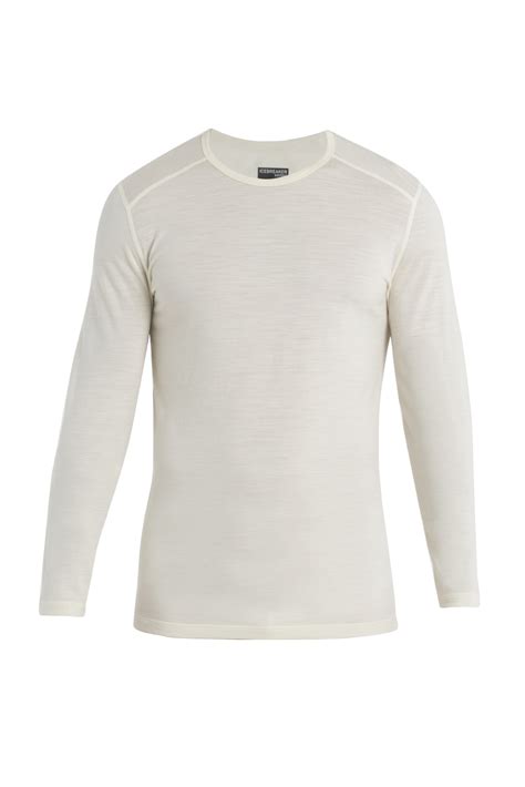 Icebreaker Merino 200 Oasis Long Sleeve Crewe Thermal Mens Top