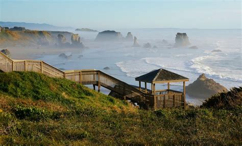 Beautiful Bandon Beach on the Oregon Coast