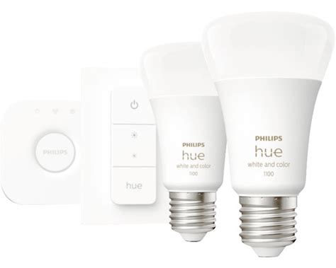 Philips Hue White And Color Ambiance Starterset E27 Kopen Hornbach