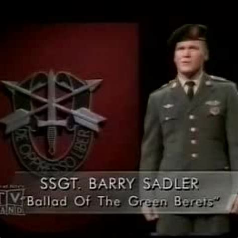 SSgt Barry Sadler Ballad of the green beret