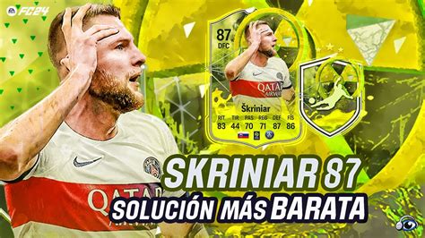 Skriniar 87 Radioactive Sbc SoluciÓn MÁs Barata Del Sbc DesafÍo