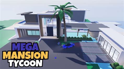 Mega Mansion Tycoon Update New Tropical House For Building In