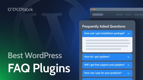 9 Best Faq Plugins For Wordpress Websites Crocoblock