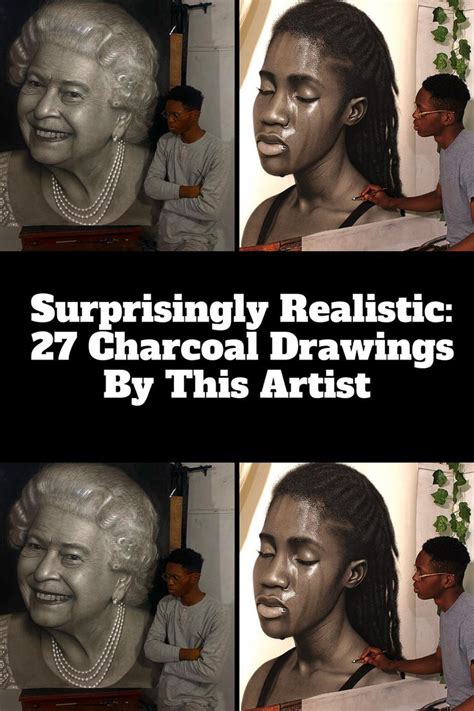 Surprisingly Realistic: 27 Charcoal Drawings By This Artist | Realistic ...
