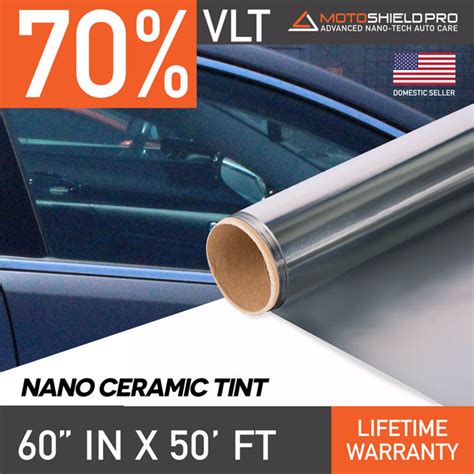 Nano Ceramic Window Tint 60x50 Roll Motoshield Pro