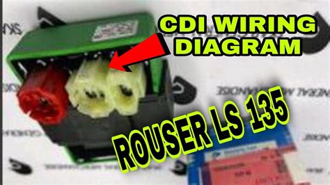 CDI WIRING DIAGRAM KAWASAKI ROUSER LS 135 Rdworksideas YouTube