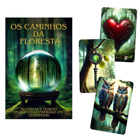 Baralho Cigano Cartas Lenormand Os Caminhos Da Floresta