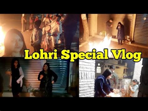 My First Vlog Lohri Special Lohri Vlog Manishatandonvlogs Youtube