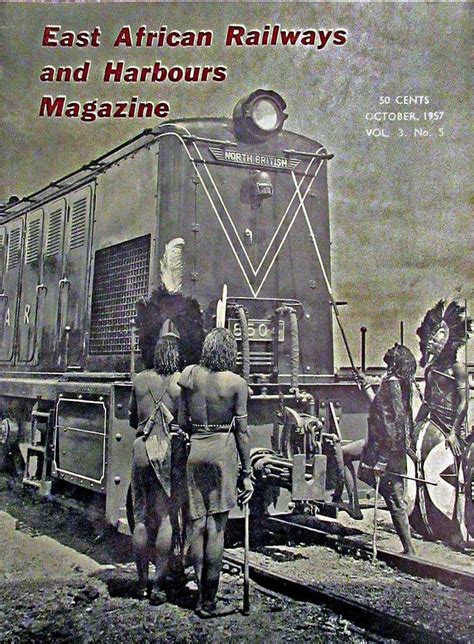 East African Railways Harbours Magazine October 1957 East Africa